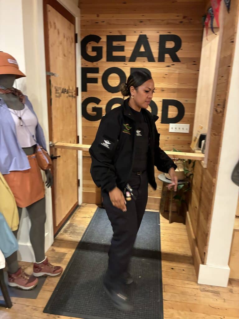 Overnight Security guard on duty in Portland Retail store